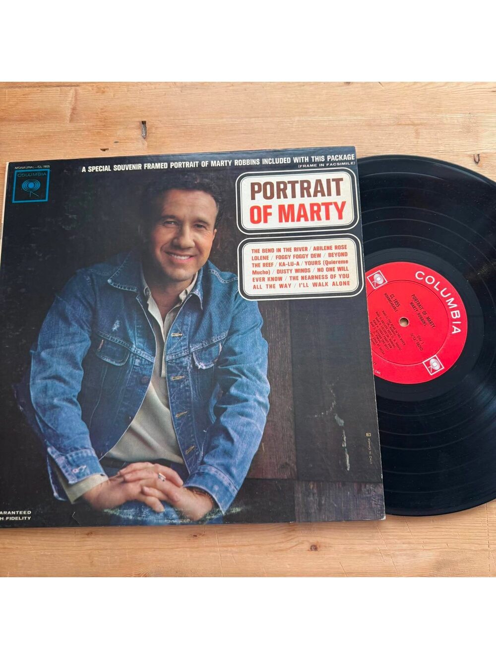 Marty Robbins - Portrait of Marty 33rpm VG+ VR27